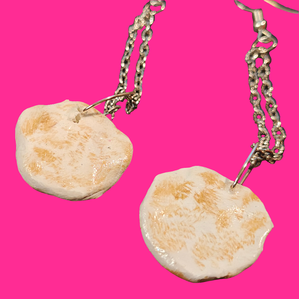 Fauna Fried Egg Earrings