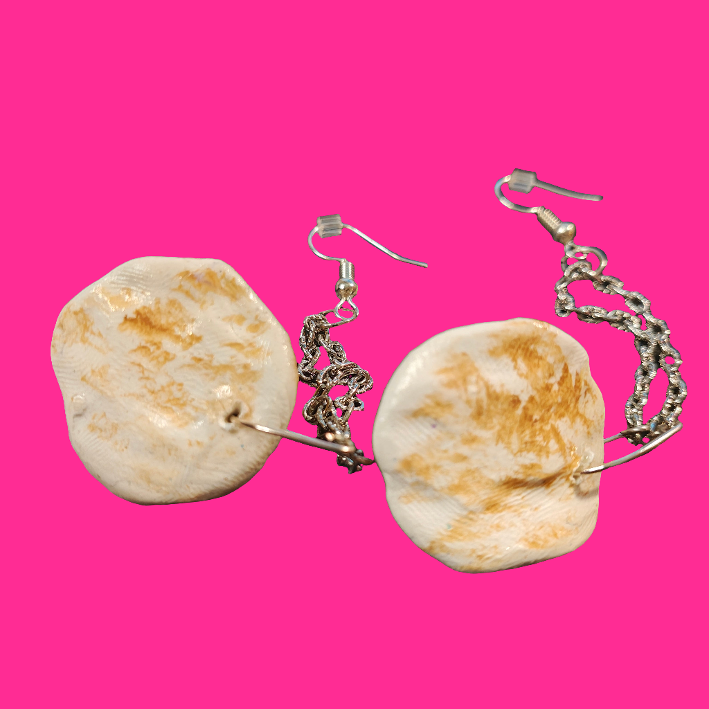 Fauna Fried Egg Earrings