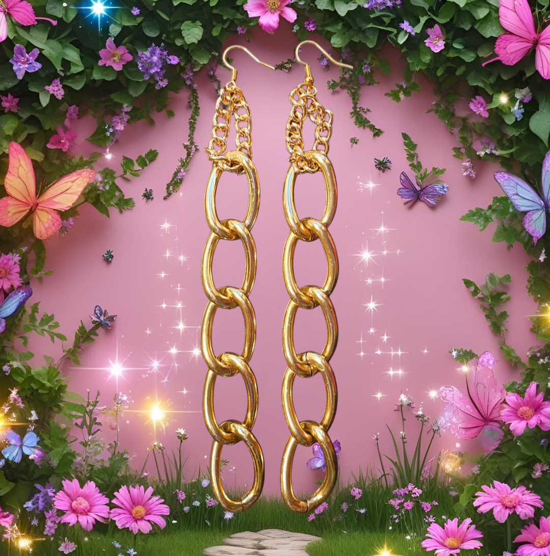 Kimberly Chain Link Earrings