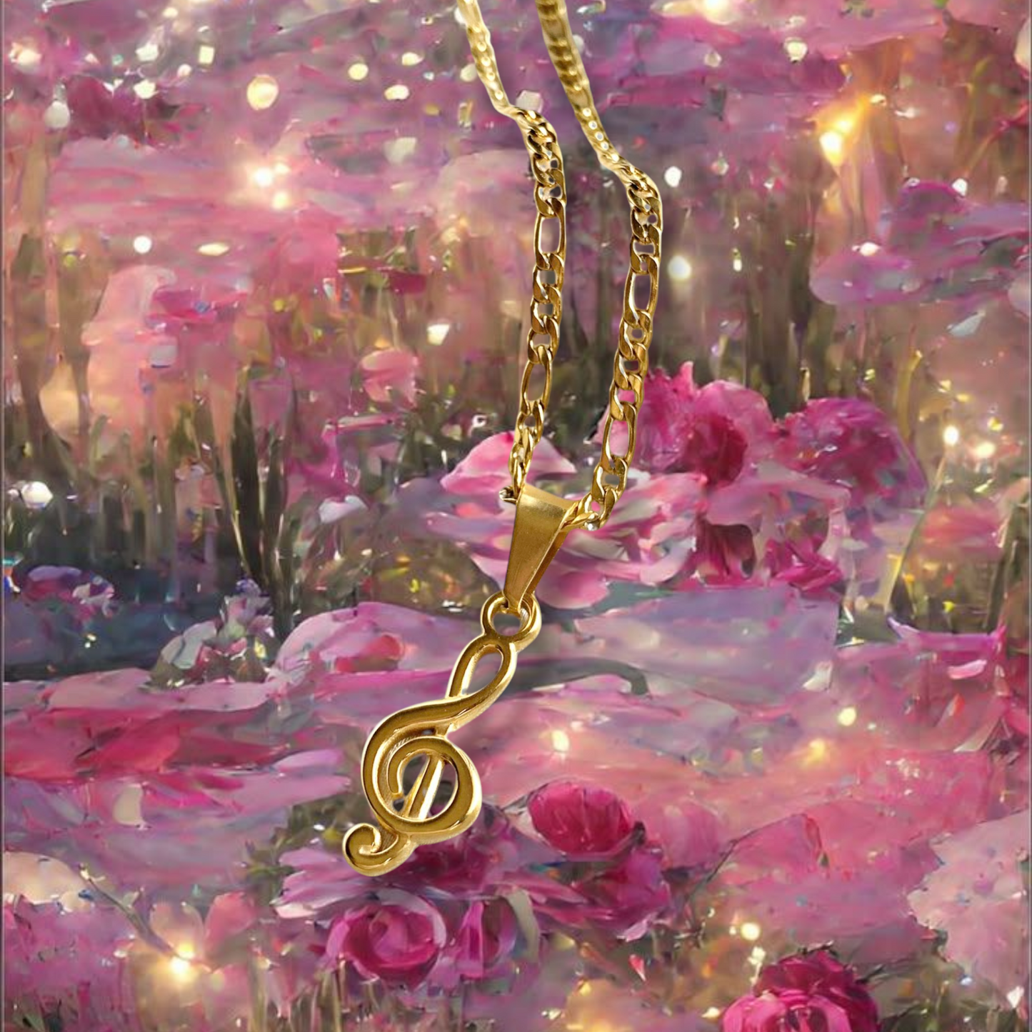 Music Note Necklace