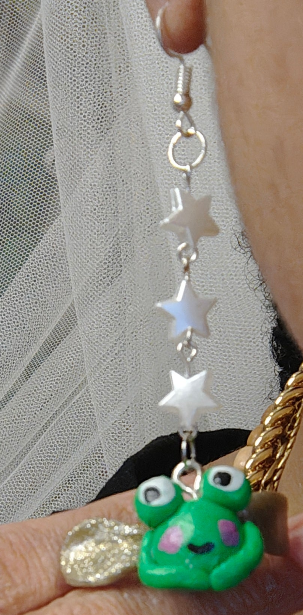 Freya Frog Earrings