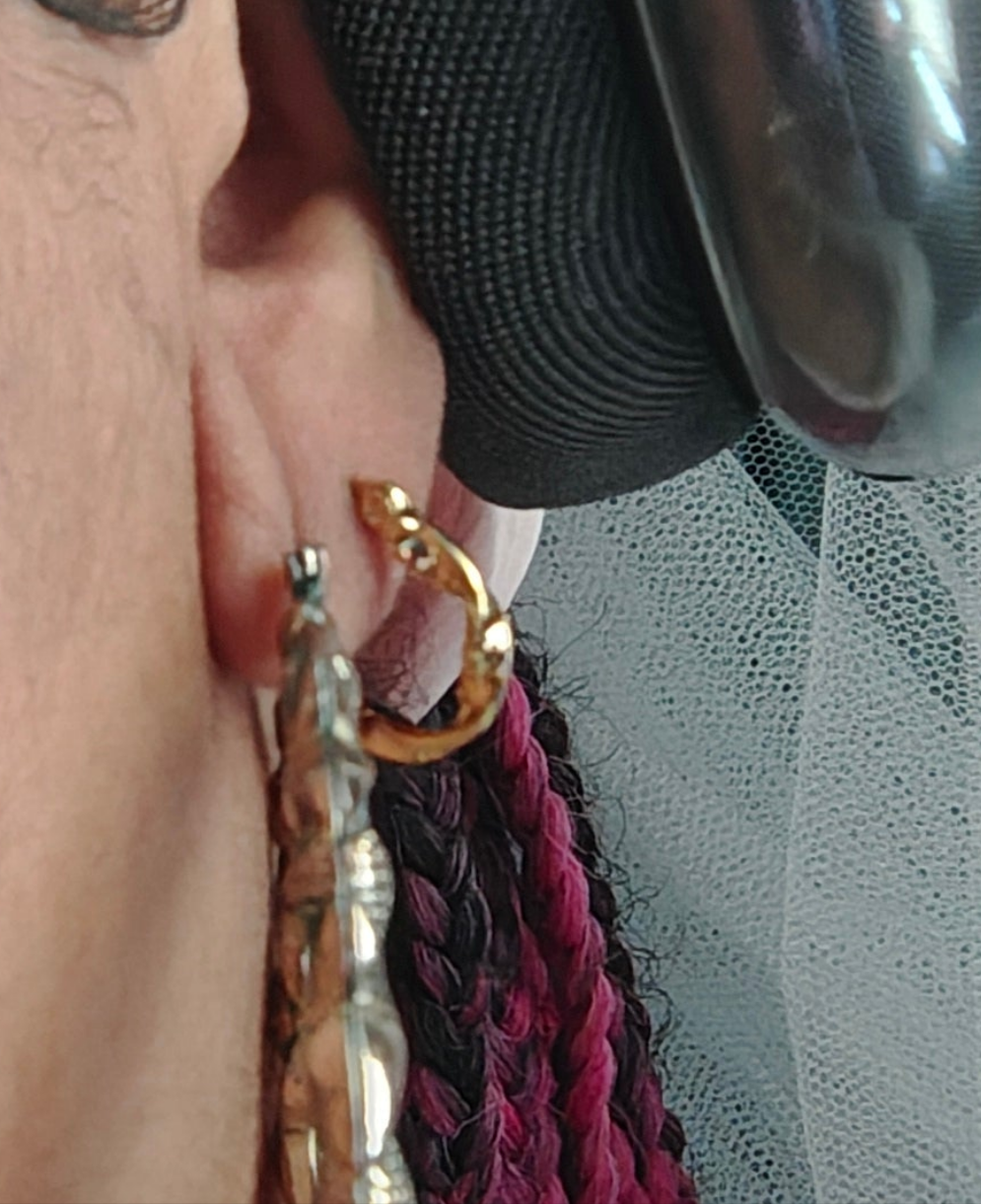 Mini Twisted Hoops