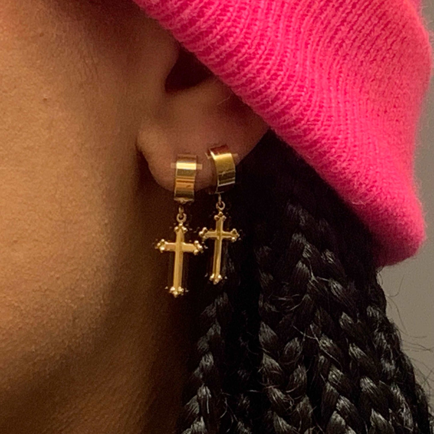 Harper Cross Earrings