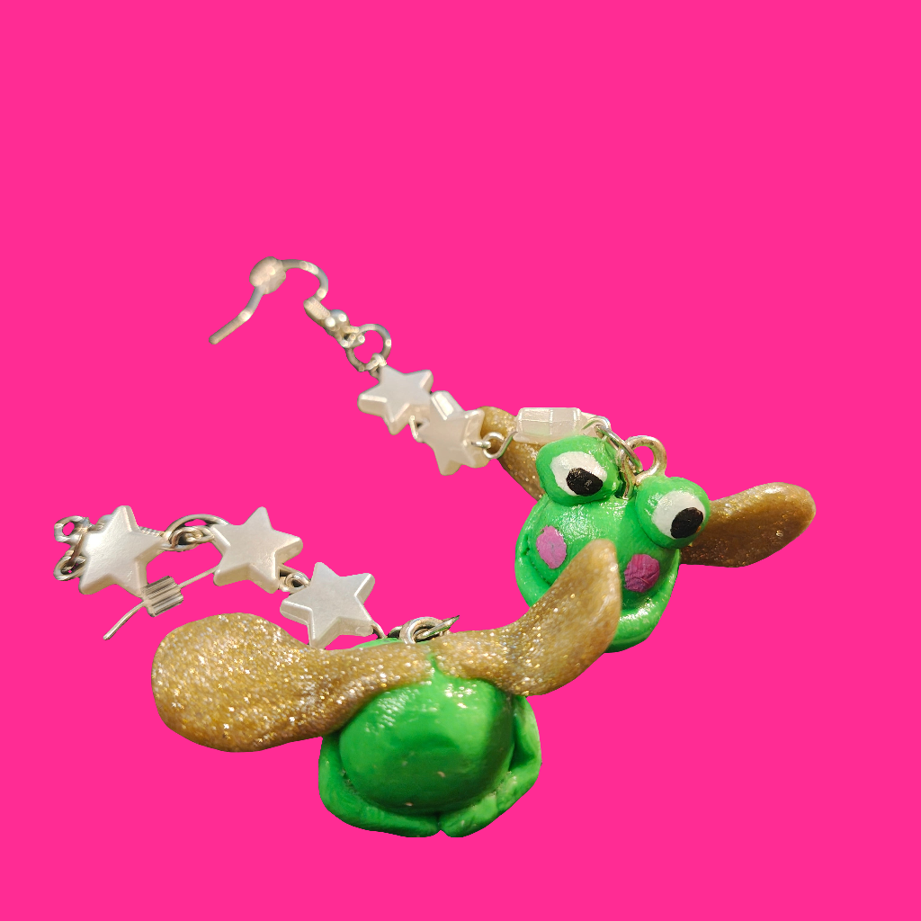 Freya Frog Earrings