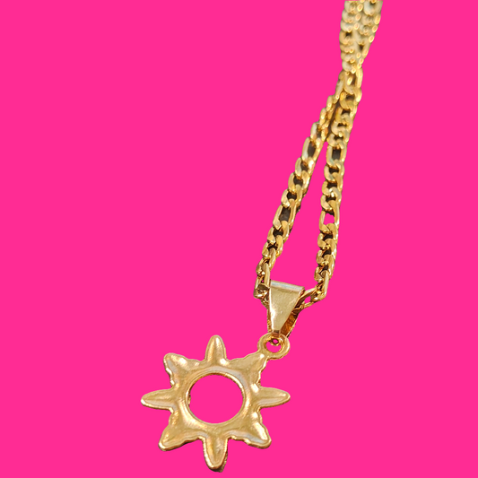 Aura Sun Necklace