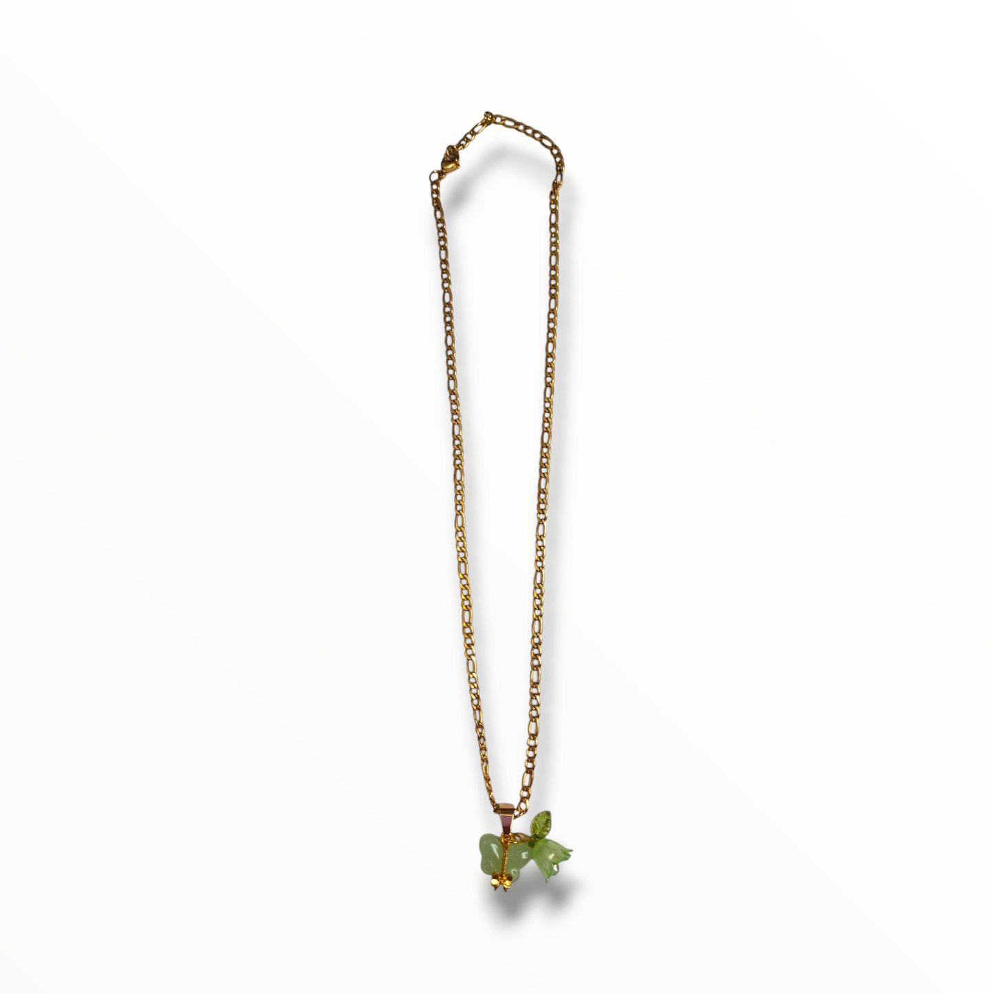 Jayla Jade Butterfly Flower Necklace