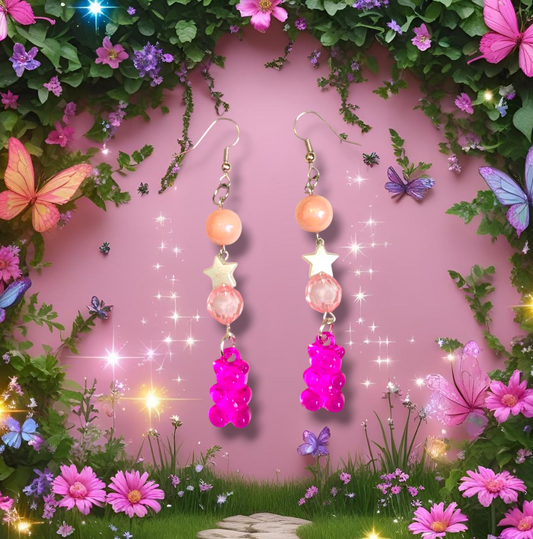 Raspbeary Earrings