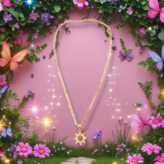 Aura Sun Necklace