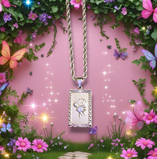 Rose Babe Necklace