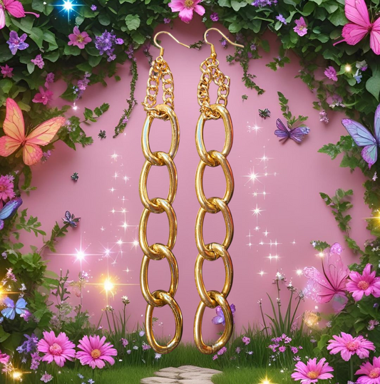 Kimberly Chain Link Earrings