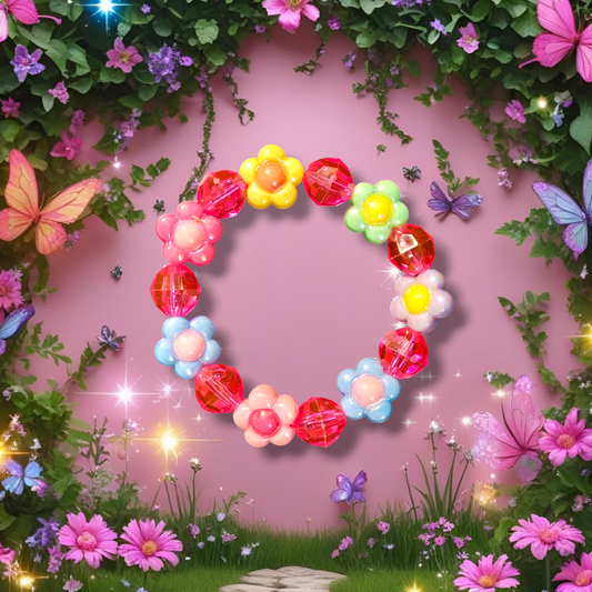 Aunika Flower Child Beaded Bracelet