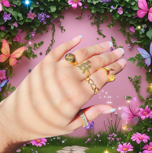 Bella Butterfly Ring