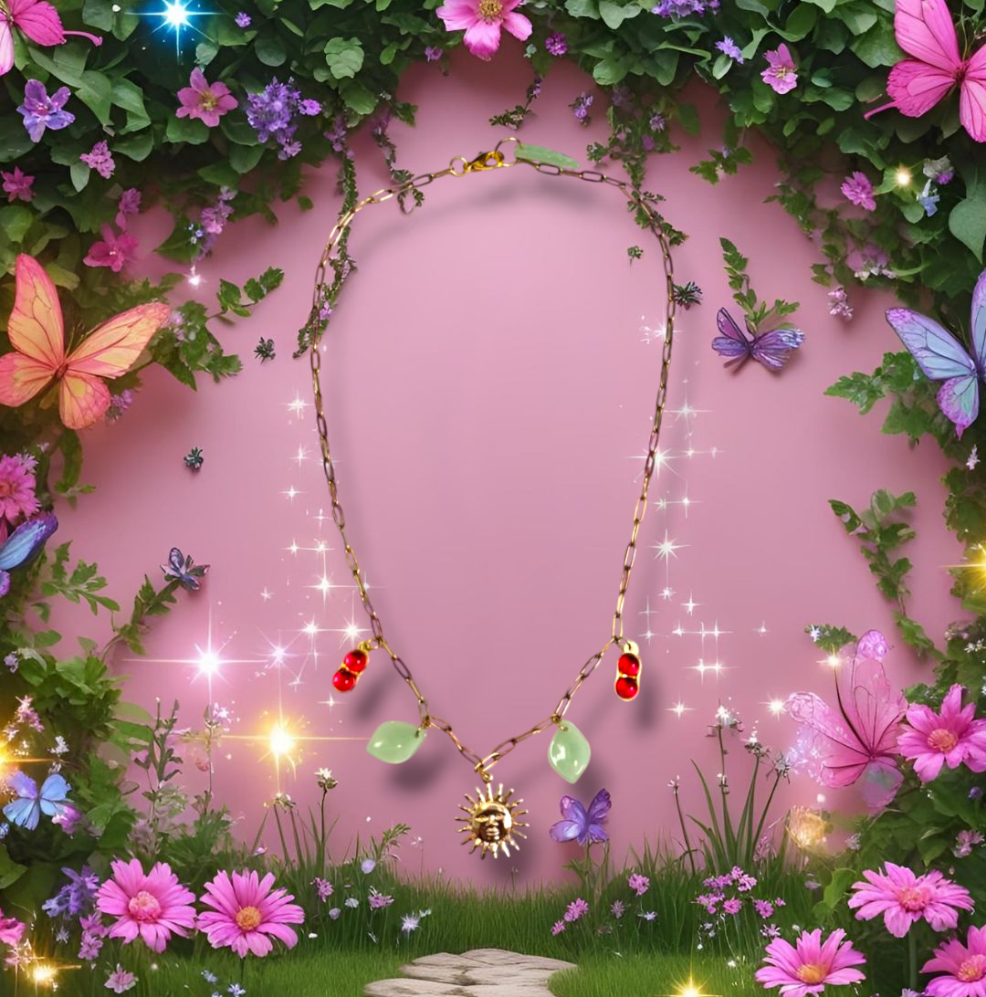 Mother Nature Sun Necklace