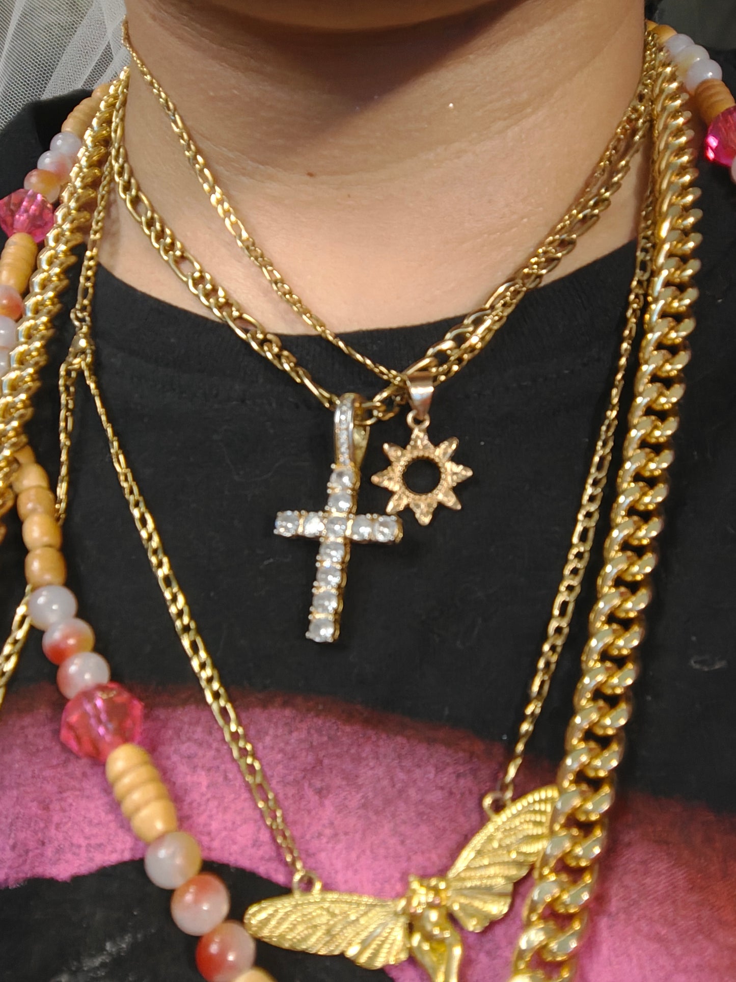 Aura Sun Necklace